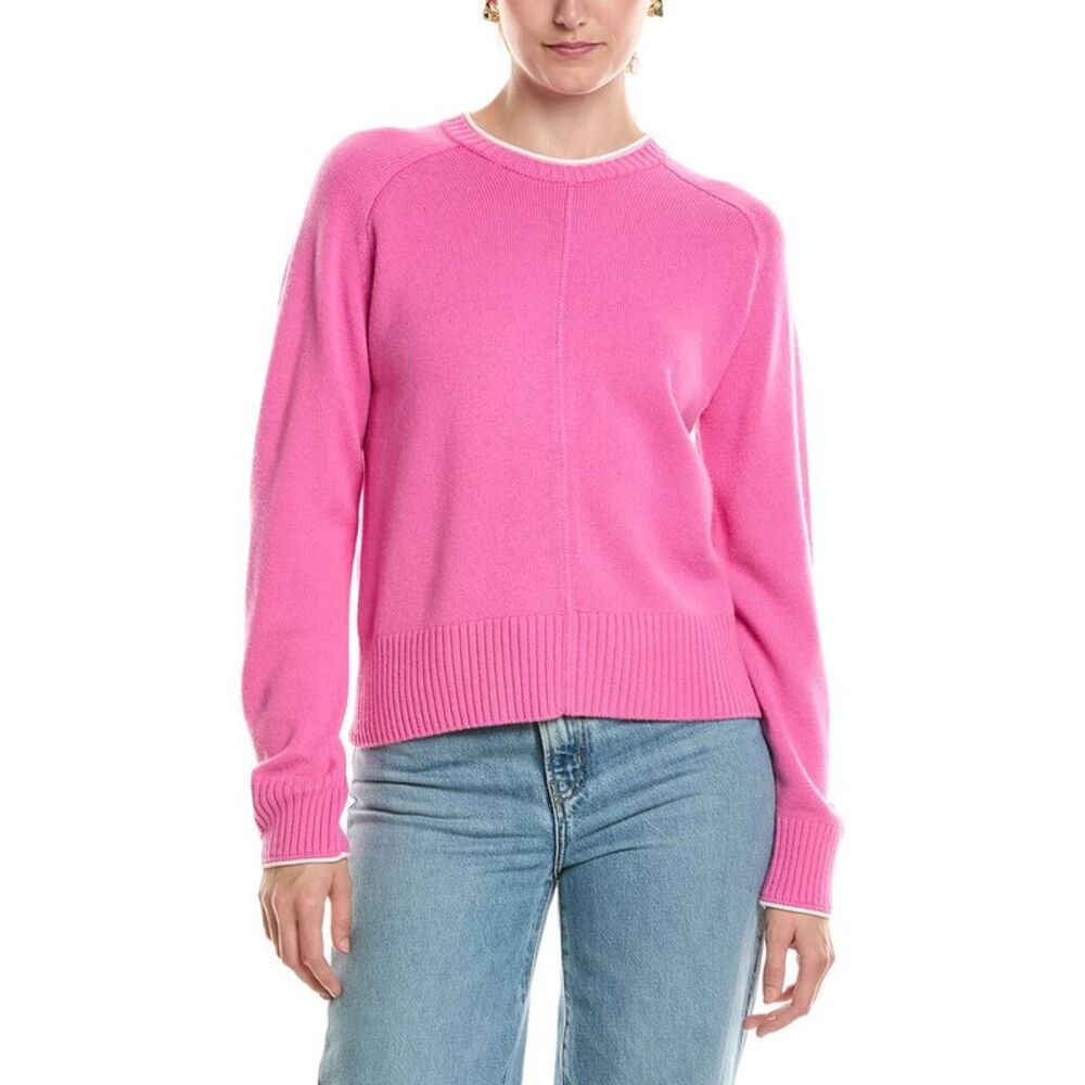 3.1 Phillip Lim Womens  Wool- & Cashmere-Blend Relaxed Sweater